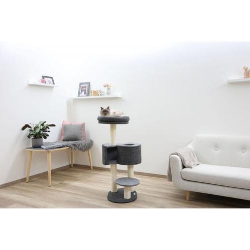 Arbre à chat fridolin 55x52x106cm, gris - kerbl, Dieren en Toebehoren, Katten-accessoires