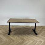 Eromes  slingerbureau 160x80 cm, havanna - antraciet, Bureau