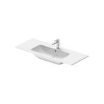 Wastafel Duravit Starck Me Met Kraangat Overloop 123x49x18, Ophalen of Verzenden, Nieuw, Overige typen