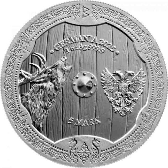 Germania. 5 Mark 2023 1 oz 5 Mark Valkyries Series Ostara, Timbres & Monnaies, Monnaies | Europe | Monnaies non-euro