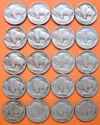 États-Unis. 5 cents Buffalo Nickel 20 different coins