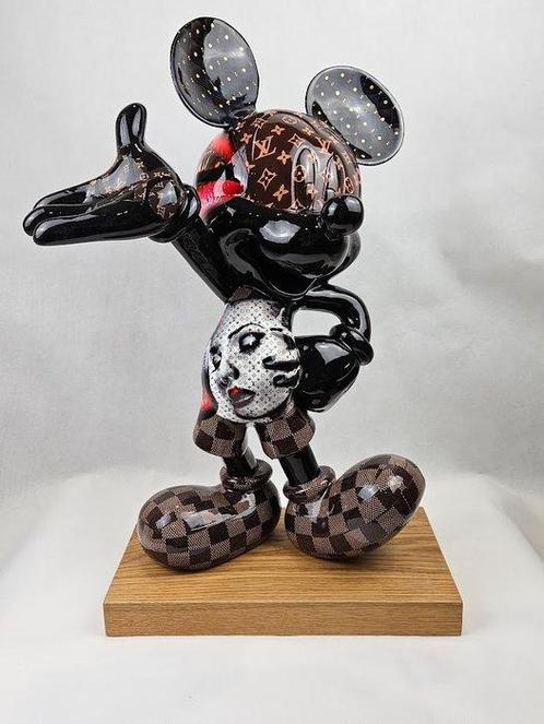 Art Brut By Ann - Mickey Mouse Glamour x Louis Vuitton, Antiek en Kunst, Kunst | Schilderijen | Modern
