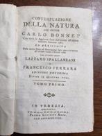 Carlo Bonnet - Contemplazione della natura - 1797, Antiek en Kunst