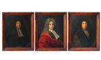 Hyacinthe Rigaud (1659-1743) - Drei Portraits edler Herren