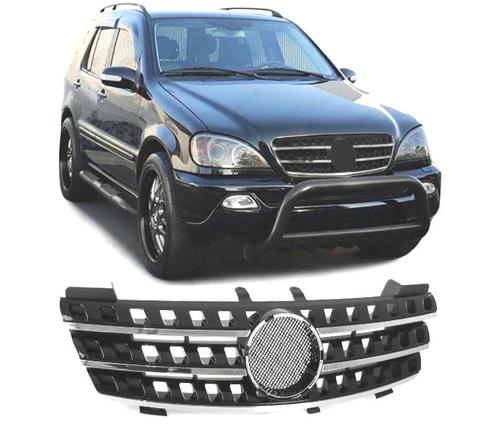 Calandre Pour Mercedes Ml W164 05-08 Noir Chromé, Auto-onderdelen, Carrosserie, Verzenden