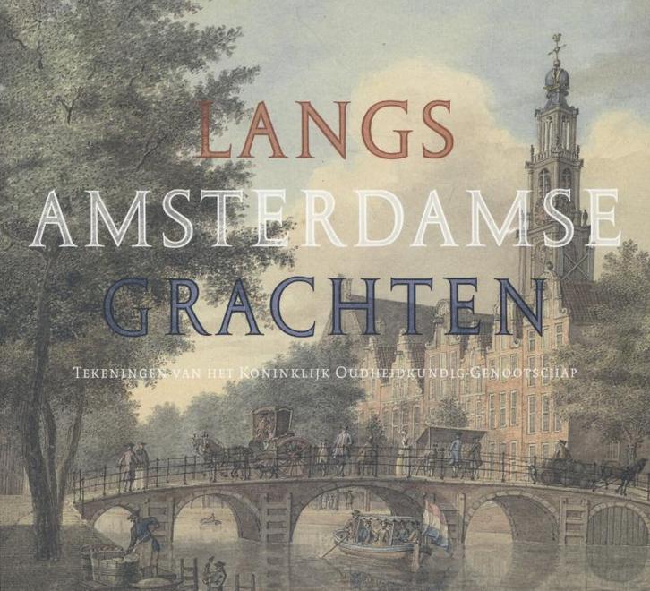 Langs Amsterdamse grachten 9789077767399 Bert Gerlagh, Boeken, Kunst en Cultuur | Beeldend, Zo goed als nieuw, Verzenden
