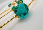 24 carats - verre de Murano, Or jaune - Collier - collier
