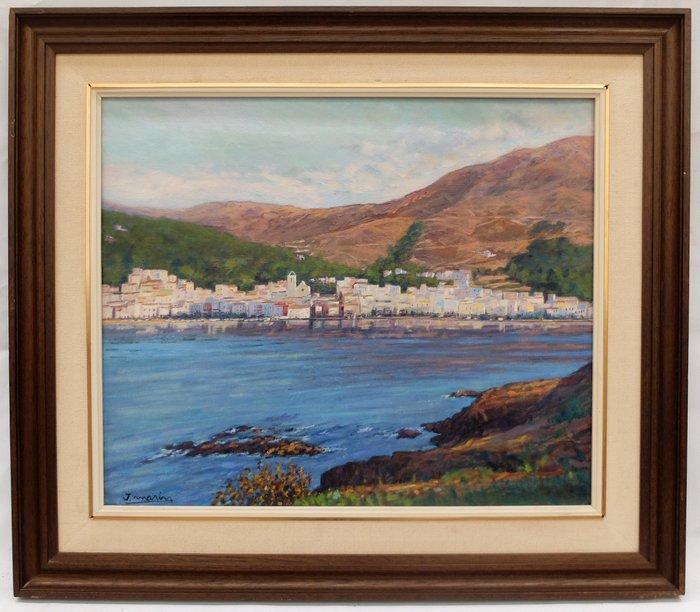 Joan Marín Barberán (1920-2016) - Port de la Selva (Gerona), Antiek en Kunst, Kunst | Schilderijen | Klassiek