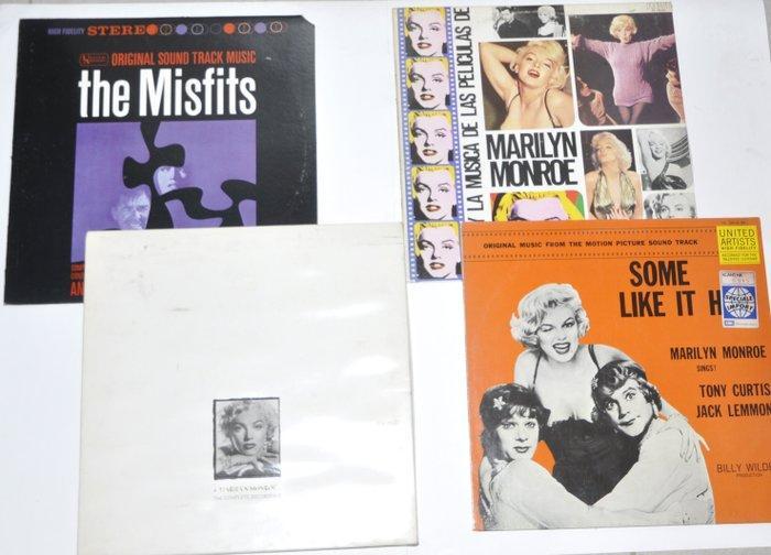 Marilyn Monroe - 7 x Albums + 1 x 12 Maxi single - Diverse, CD & DVD, Vinyles Singles