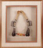 Argent, Collier cérémoniel nomade en argent de faible