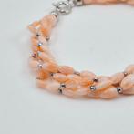 Koraal - Zilver - Armband - ROZÉ CORALLO, Antiek en Kunst