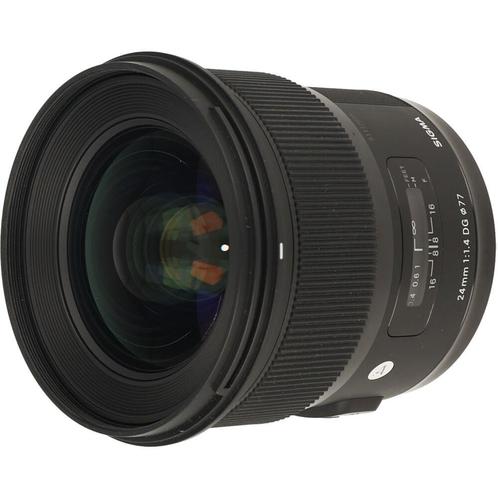 Sigma 24mm F/1.4 DG HSM ART Nikon FX occasion, Audio, Tv en Foto, Foto | Lenzen en Objectieven, Zo goed als nieuw, Verzenden