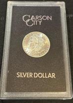 Verenigde Staten. Morgan Dollar 1884-CC (Carson City), ex, Postzegels en Munten