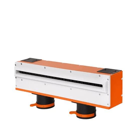 Ergovent instucbaar frameloos lijnrooster 500 mm | Ø 75 mm |, Doe-het-zelf en Bouw, Ventilatie en Afzuiging, Verzenden