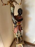 Staande lamp - Keramiek, Hout - Veneziaanse Moro-lamp