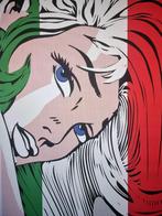 Tushikuni - Italian woman - Roy Lichtenstein vs Kuni