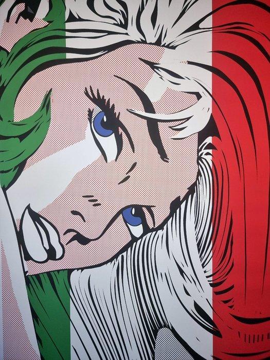Tushikuni - Italian woman - Roy Lichtenstein vs Kuni, Antiek en Kunst, Kunst | Designobjecten