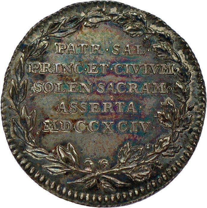 Nederland - Duchy of Brabant - AR Jeton - Inauguration of, Postzegels en Munten, Munten | Nederland