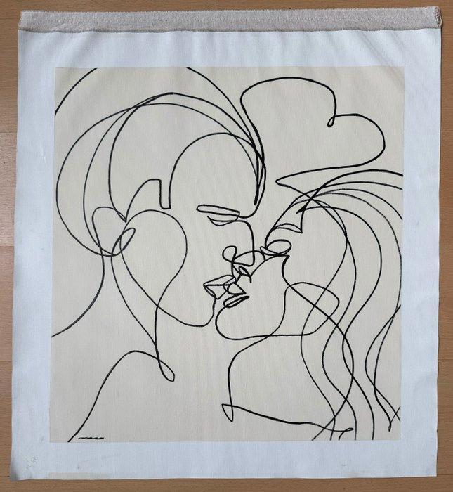 MrKas - “Lines of Desire“, Antiek en Kunst, Kunst | Schilderijen | Modern