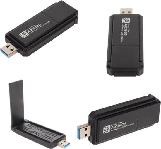 DrPhone NetConnect AX3000M – WiFi 6E USB 3.0 Netwerkadapter, Informatique & Logiciels, Routeurs & Modems, Envoi