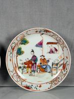 Bord (2) - Porselein - F rose plates, Antiek en Kunst