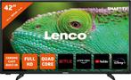 Lenco LED-4243BK - 42 Android Smart TV, Full HD - Zwart, Verzenden, Nieuw