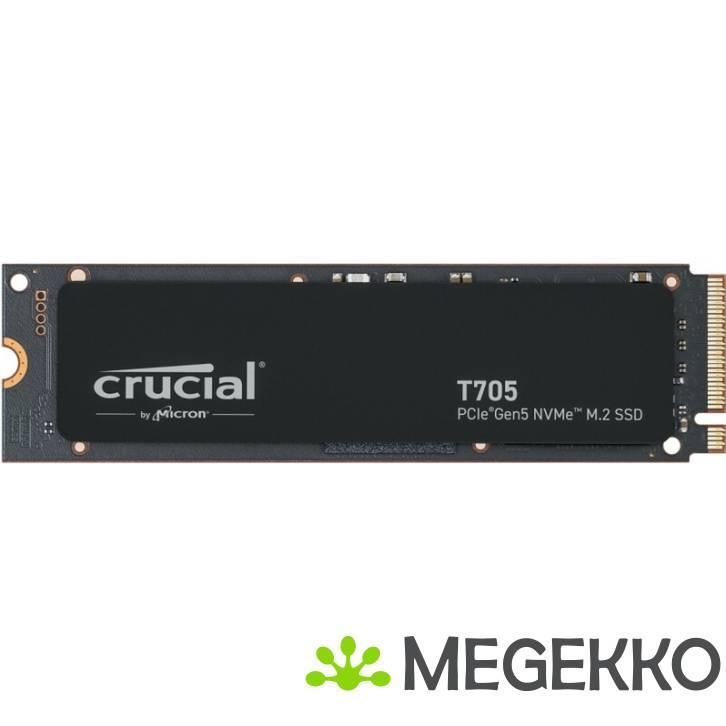 Crucial SSD T705 2TB, Computers en Software, Harde schijven, Nieuw, Verzenden