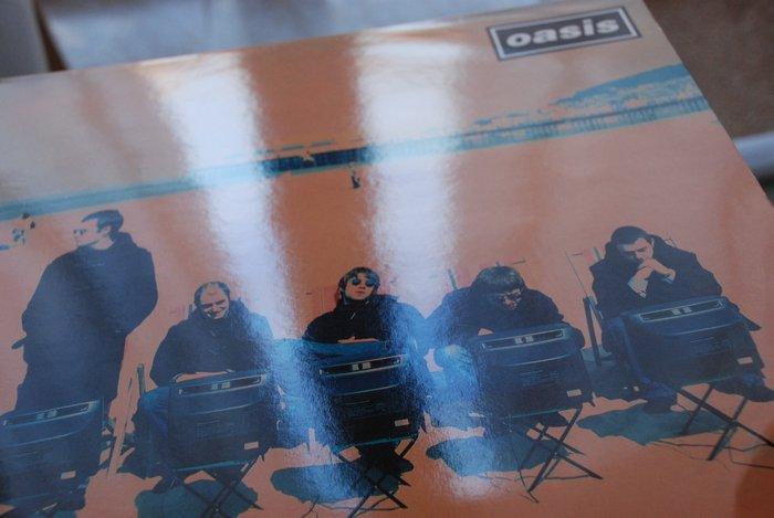 Oasis - ROLL WITH IT - LP - 1ste persing - 1995, Cd's en Dvd's, Vinyl Singles