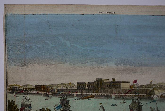 Frankrijk - Pondycherry (India); Daumont, Paris (Vue, Livres, Atlas & Cartes géographiques