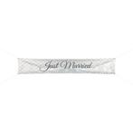 Just Married Banner 3m, Verzenden, Nieuw