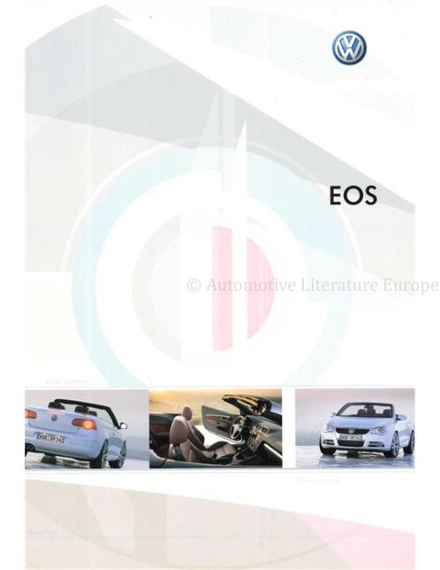 2005 VOLKSWAGEN EOS BROCHURE DUITS, Boeken, Auto's | Folders en Tijdschriften, Ophalen of Verzenden