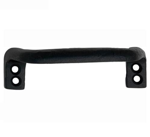 Raamgreep Haags model 100mm ijzer zwart, Doe-het-zelf en Bouw, Hang- en Sluitwerk, Klink of Kruk, Nieuw, Overige materialen