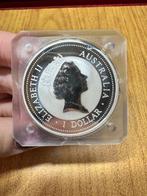 Australië. 1 Dollar 1997 Kookaburra, 1 Oz (.999) (Zonder, Postzegels en Munten