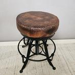 Tabouret - Réglable en hauteur - Cuir - Tabouret pivotant