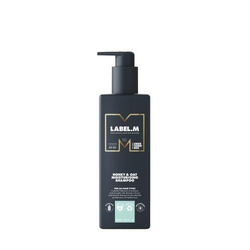 Label.M Honey & Oat Moisturising Shampoo 300ml, Handtassen en Accessoires, Uiterlijk | Haarverzorging, Nieuw, Verzenden