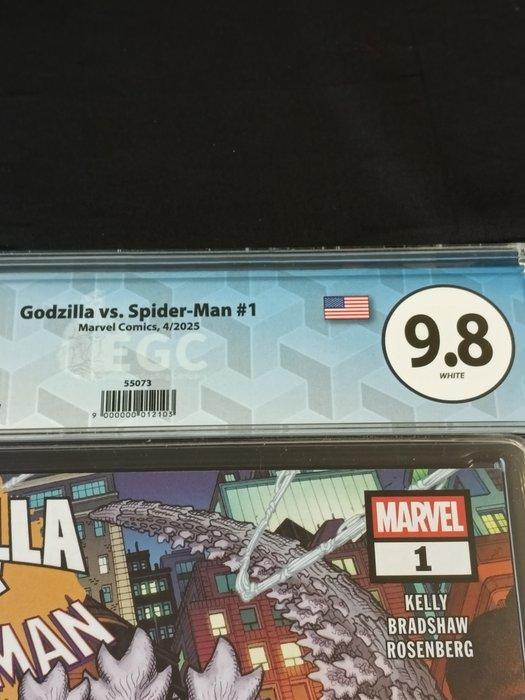 Godzilla vs. Spider-Man #1 - EGC 9.8 - 1st appearance of, Boeken, Strips | Comics