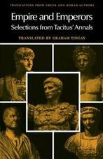 Empire and Emperors.by Tacitus, B. New   ., Tacitus, Cornelius Annales B., Verzenden
