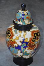 Regina Kunstaardewerkfabriek - dekselvaas - Keramiek -, Antiek en Kunst