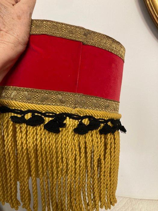 Lamp (2) - Fluweel - Paar lampenkappen, Antiek en Kunst, Antiek | Overige Antiek