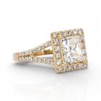 Ring - 18 karaat Geel goud - 3.30ct. tw. Diamant, Handtassen en Accessoires, Ringen, Nieuw
