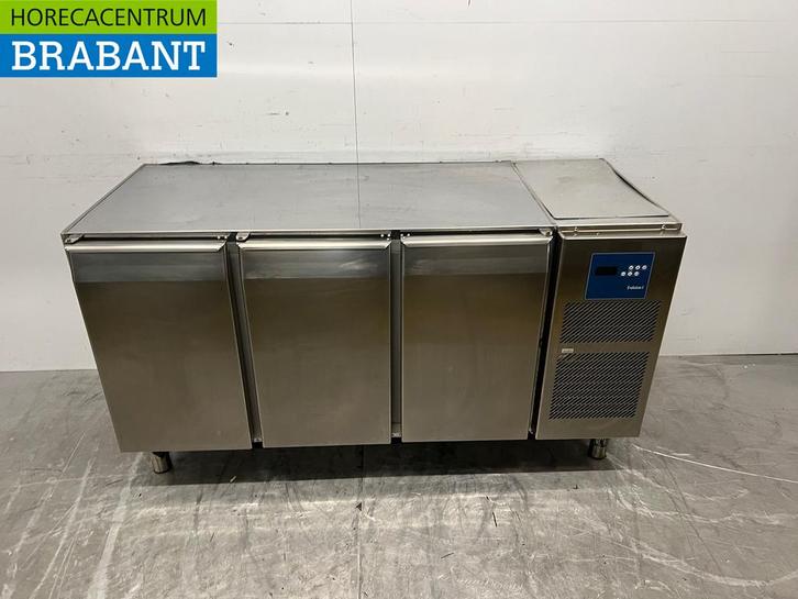 Acier inoxydable Comptoir réfrigéré 3 portes 161 cm 230V, Articles professionnels, Horeca | Équipement de cuisine, Envoi