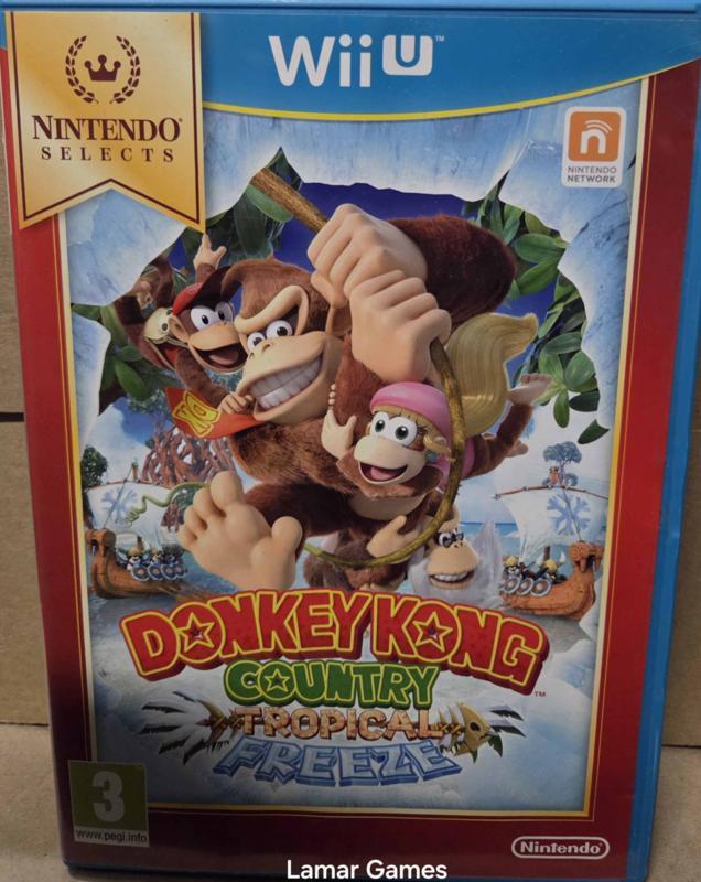 Donkey Kong Country Tropical Freeze (wii U tweedehands game), Consoles de jeu & Jeux vidéo, Jeux | Nintendo Wii U, Enlèvement ou Envoi