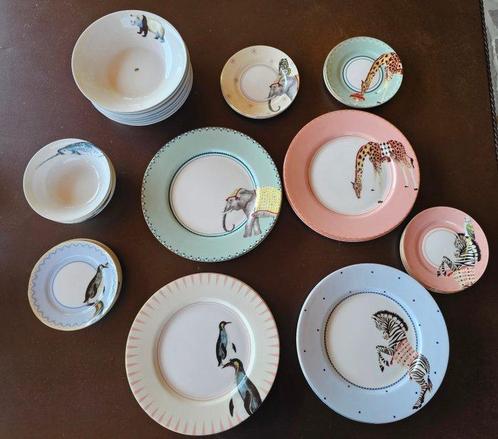 Yvonne Ellen - Service de table (35) - Porcelaine, Antiek en Kunst, Antiek | Meubels | Tafels