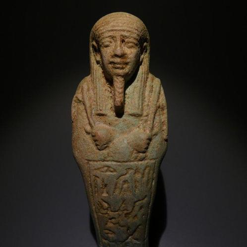 Égypte ancienne Shabti pour le général Pakhaas. 30e, Verzamelen, Mineralen en Fossielen