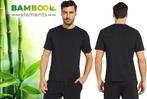 2dekans | Bamboe T Shirt Heren - Zwart - Regular Fit -, Vêtements | Hommes, T-shirts, Ophalen of Verzenden