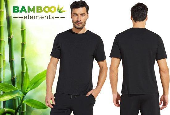 2dekans | Bamboe T Shirt Heren - Zwart - Regular Fit -, Vêtements | Hommes, T-shirts, Enlèvement ou Envoi