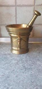 Vijzel en stamper - Brons