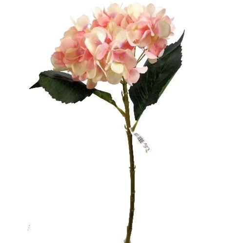 Hortensia 46cm. SINGLE HYDRANGEA PEACH Hortensia Peach, Huis en Inrichting, Woonaccessoires | Kunstplanten en Kunstbloemen, Nieuw