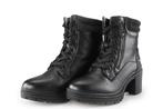 Mustang Veterboots in maat 38 Zwart | 5% extra korting, Verzenden, Zwart, Overige typen, Zo goed als nieuw