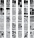 2dekans | Happy Goods Tekensjablonen - 30 Stuks -, Enfants & Bébés, Vêtements enfant | Chaussures & Chaussettes, Ophalen of Verzenden